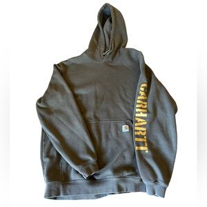 Men’s Carhart jacket sweatshirt, size XL in good condition